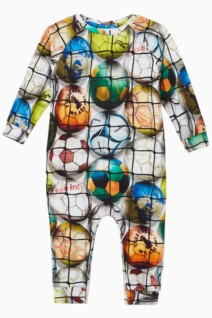 

Fairfax Organic Cotton Jersey Bodysuit, Multicolour