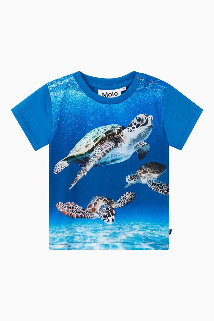 

Emilio Organic Cotton Jersey T-shirt, Blue