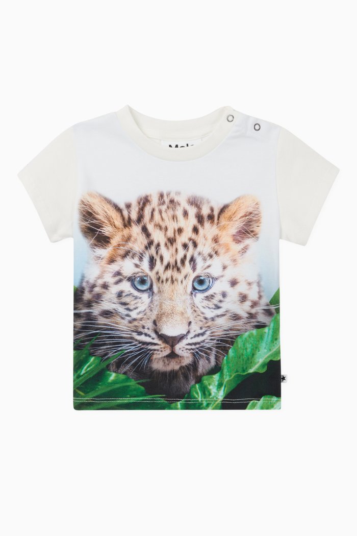 Emilio T-shirt in Organic Cotton, Multicolour