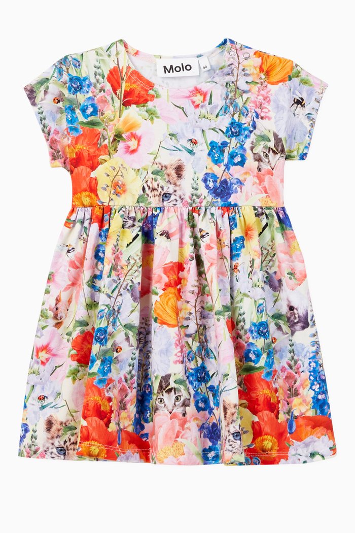 

Channie Organic Cotton Jersey Dress, Multicolour