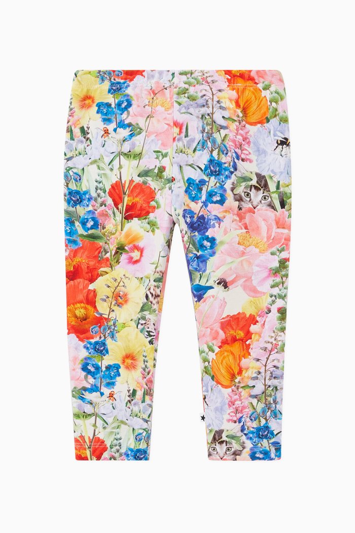 

Stefanie Organic Cotton Jersey Leggings, Multicolour