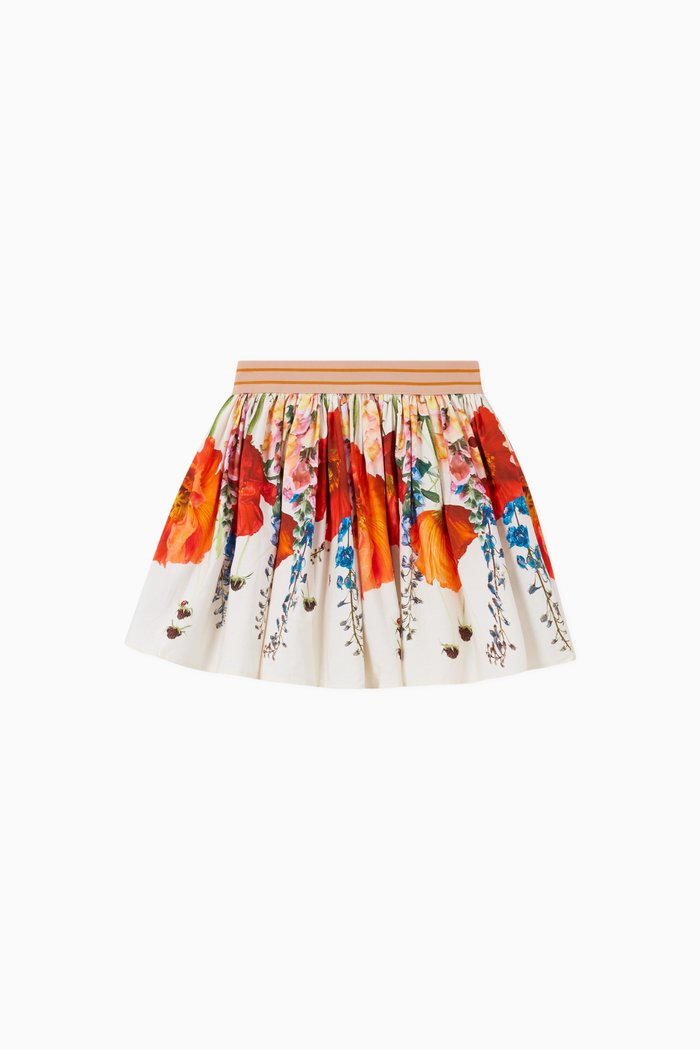 

Brenda Topsy Turvy Organic Cotton Skirt, Multicolour