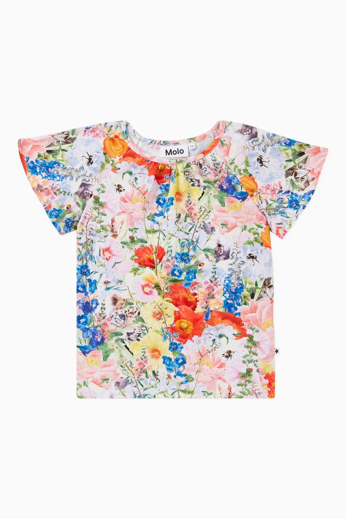 

Rachel Organic Cotton Jersey T-shirt, Multicolour