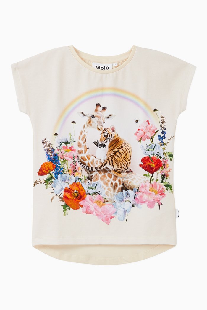 

Ragnhilde Organic Cotton Jersey T-shirt, Neutral