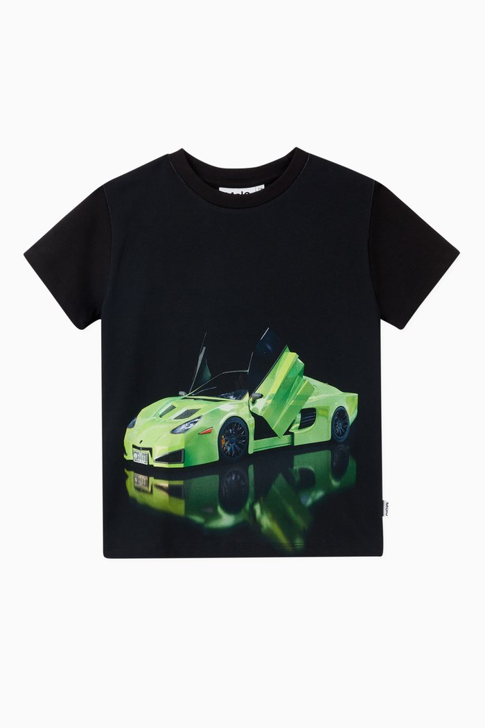 

Rame T-shirt in Organic Cotton, Black