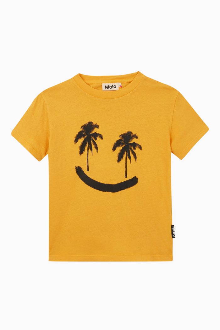 

Rame T-shirt in Organic Cotton, Yellow