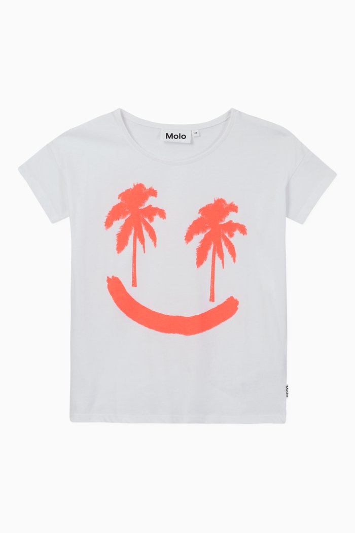 

Ribila T-shirt in Organic Cotton, White