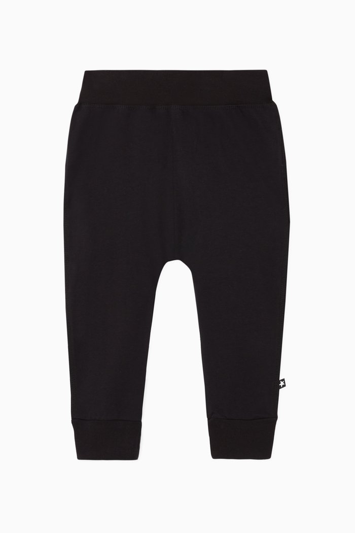 

Sammy Organic Cotton Jersey Pants, Black