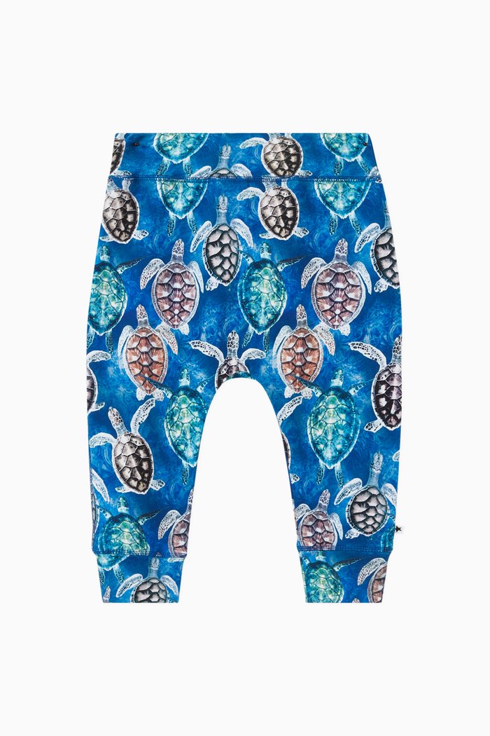 Sammy Organic Cotton Jersey Pants, Blue