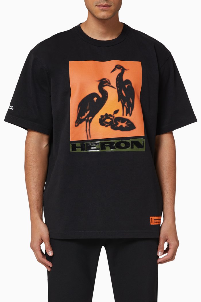 

Nightshift Oversized Cotton T-Shirt, Black