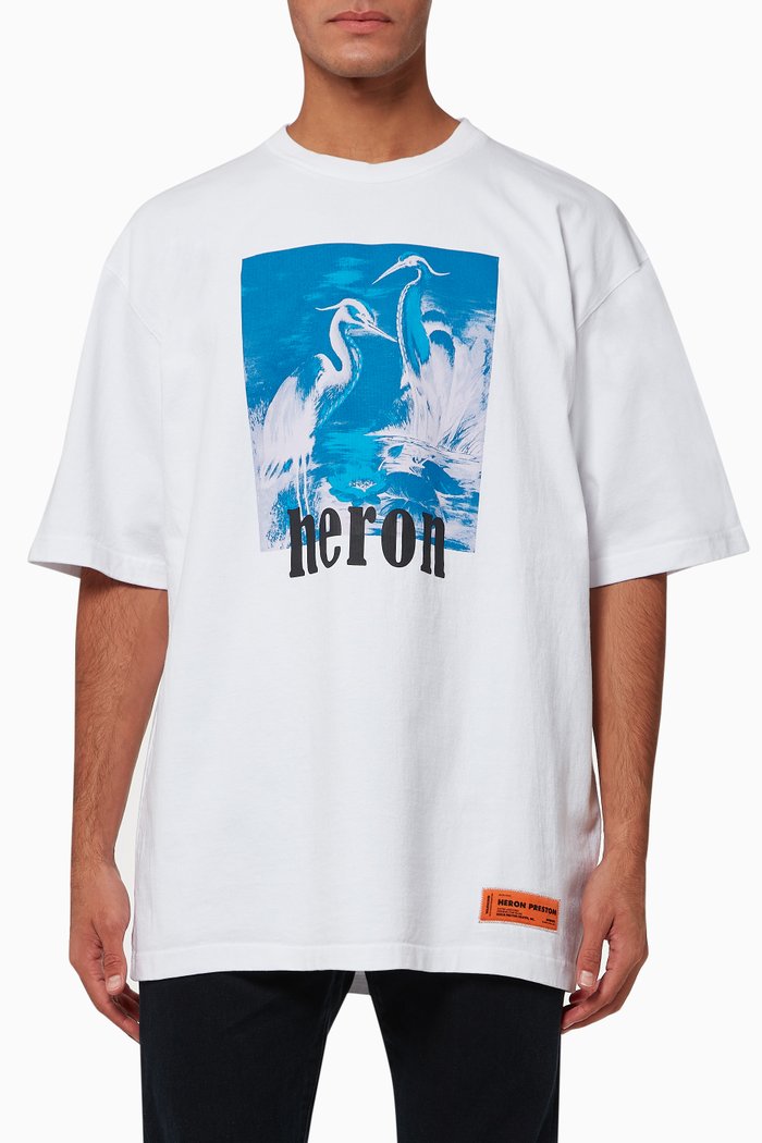 

Logo Cotton T-shirt, White