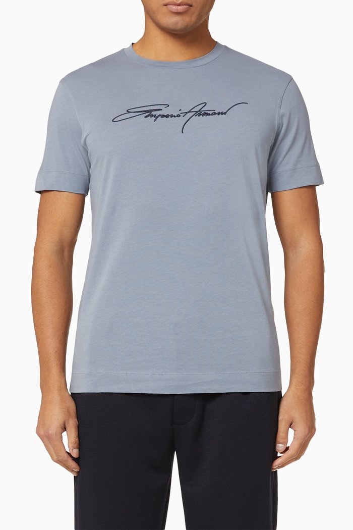 

EA Signature Jersey T-Shirt, Grey