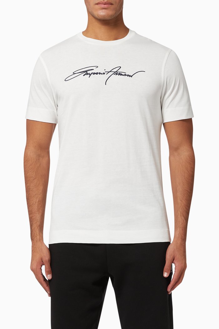 

EA Signature Jersey T-Shirt, White