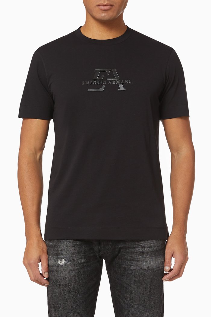 

EA Stencil Jersey T-Shirt, Black