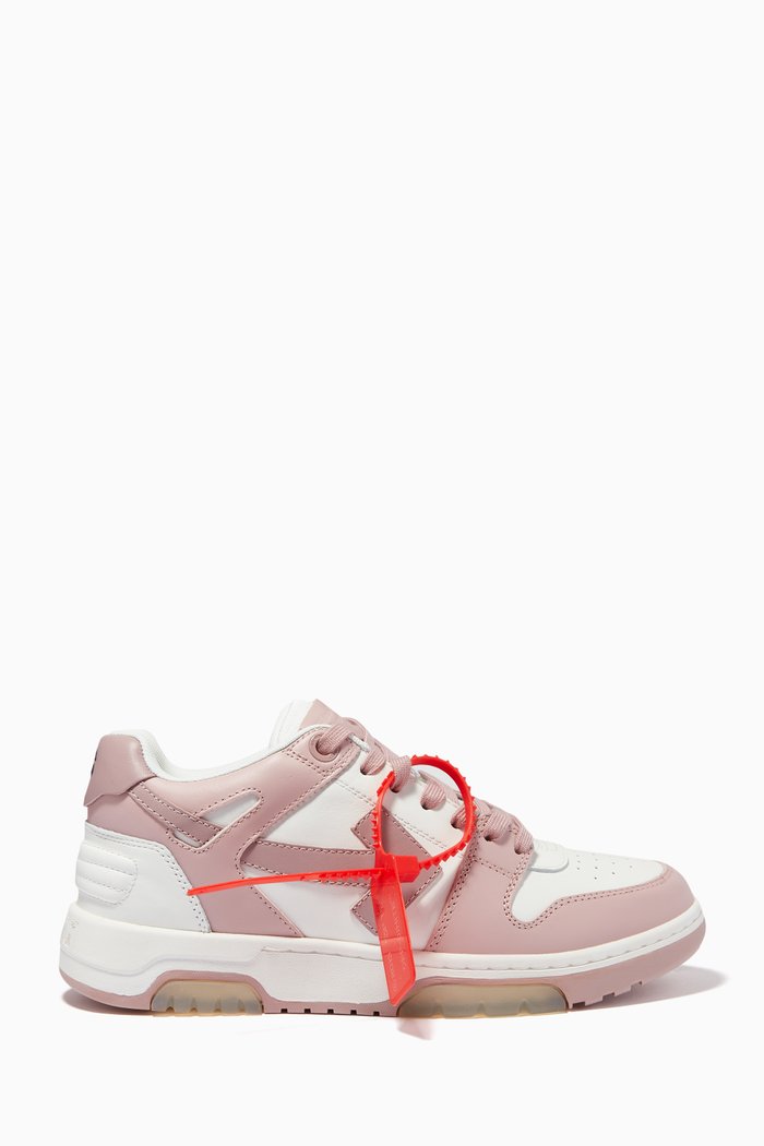 

Out of Office "OOO" Sneakers in Leather, Pink