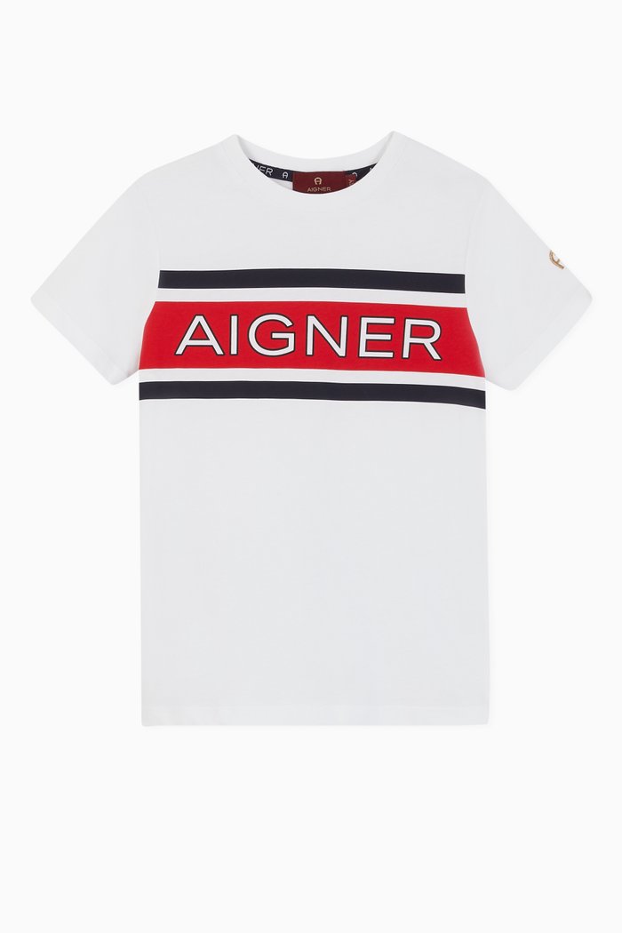 

Logo Cotton T-shirt, White