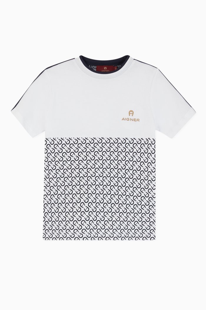

Logo Cotton T-shirt, White