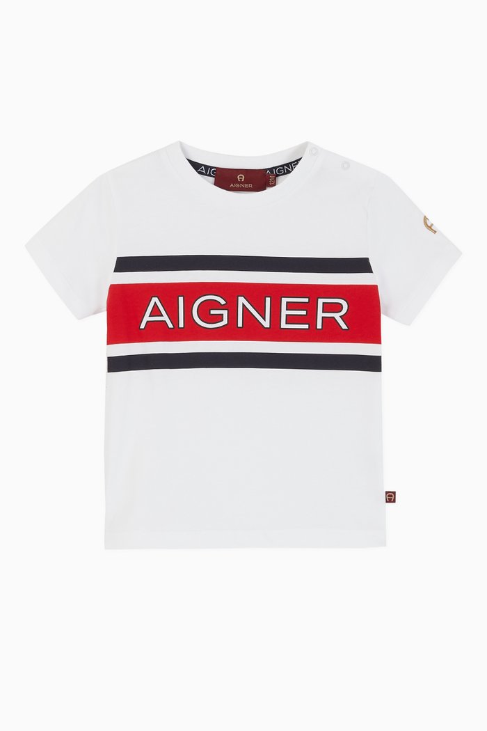 

Logo Cotton T-shirt, White
