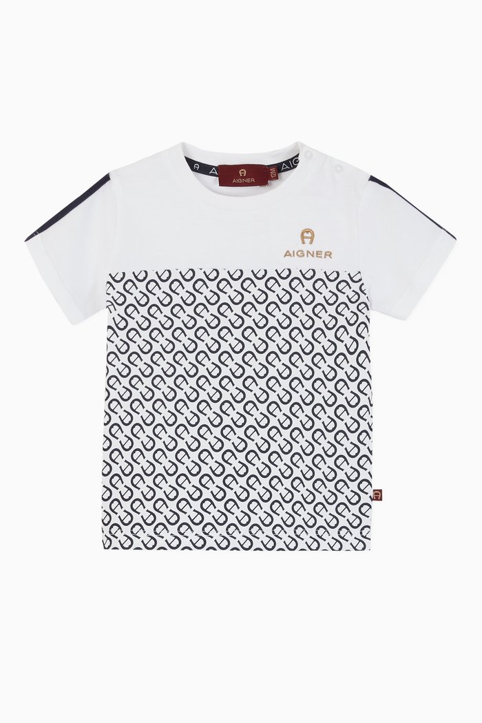 

Logo Cotton T-shirt, White
