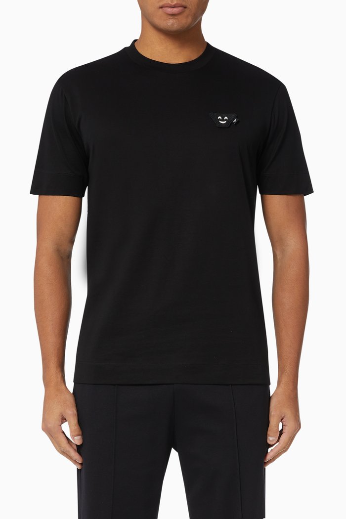 

EA Emoji Patch Jersey T-Shirt, Black