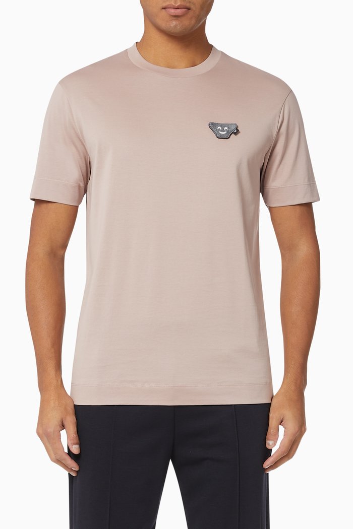 

EA Emoji Patch Jersey T-Shirt, Pink