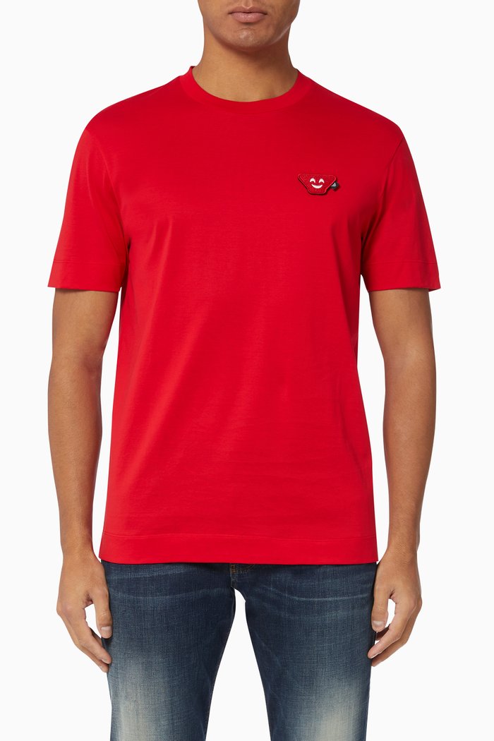 

EA Emoji Patch Jersey T-Shirt, Red