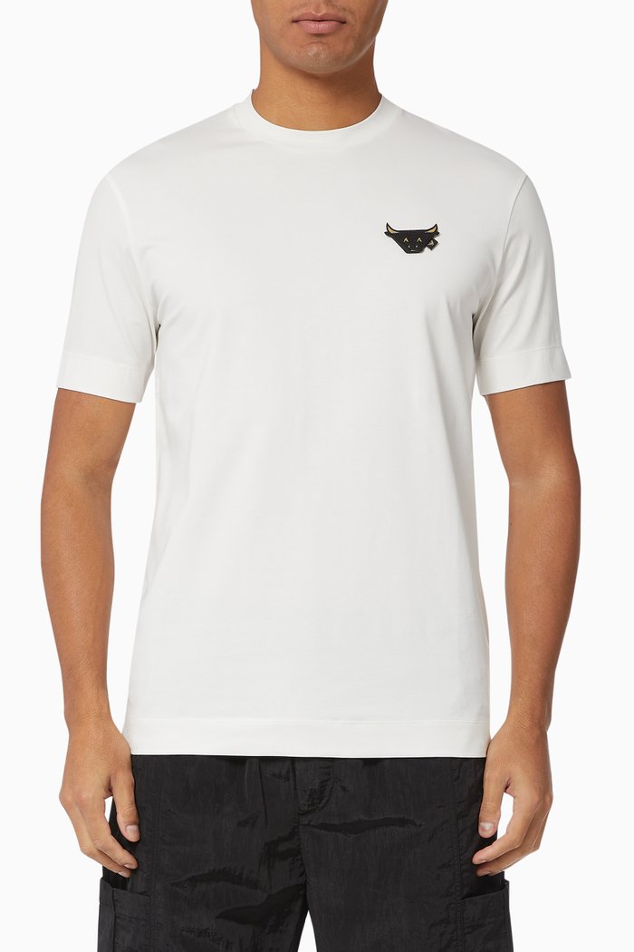

EA Emoji Patch Jersey T-Shirt, White