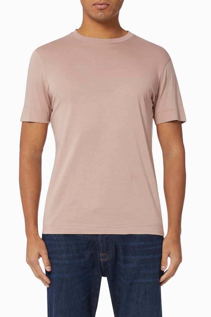 

EA Pixelated Eagle Jersey T-Shirt, Pink
