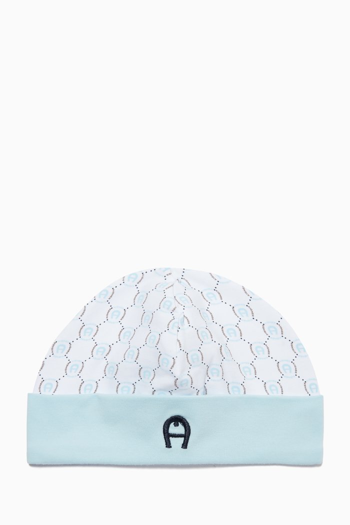 

Logo Pima Cotton Jersey Hat, Blue