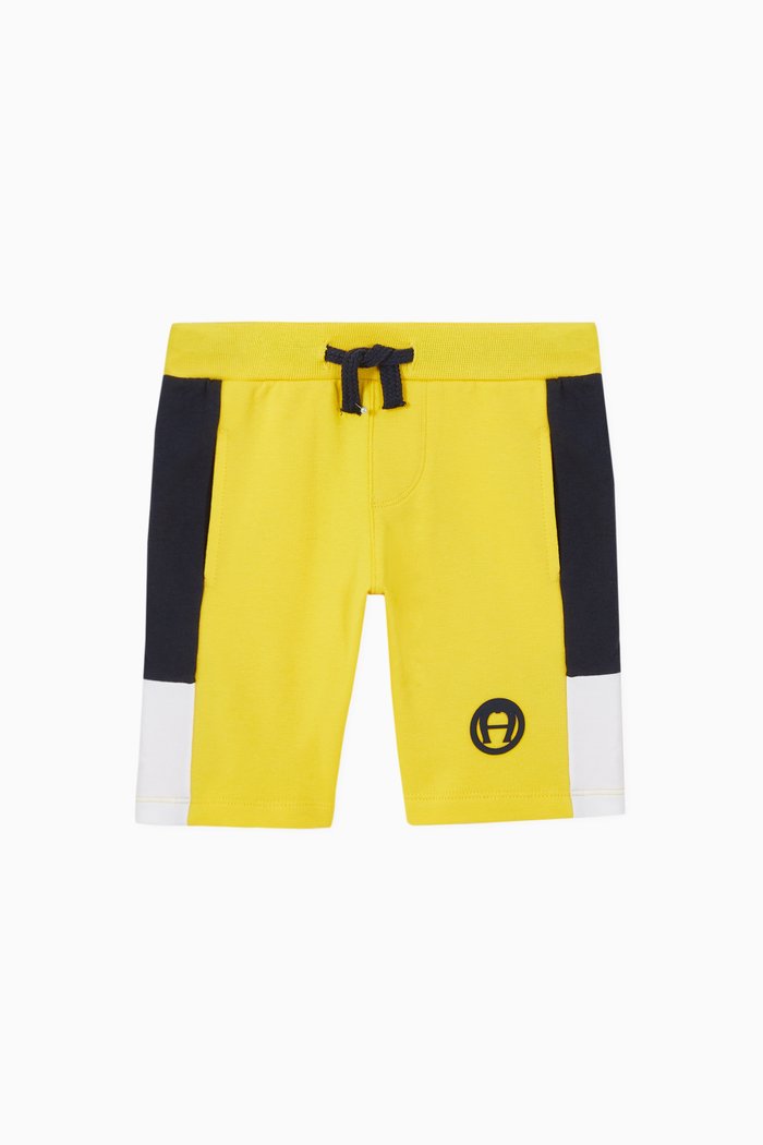 

Logo Cotton Jersey Shorts, Multicolour