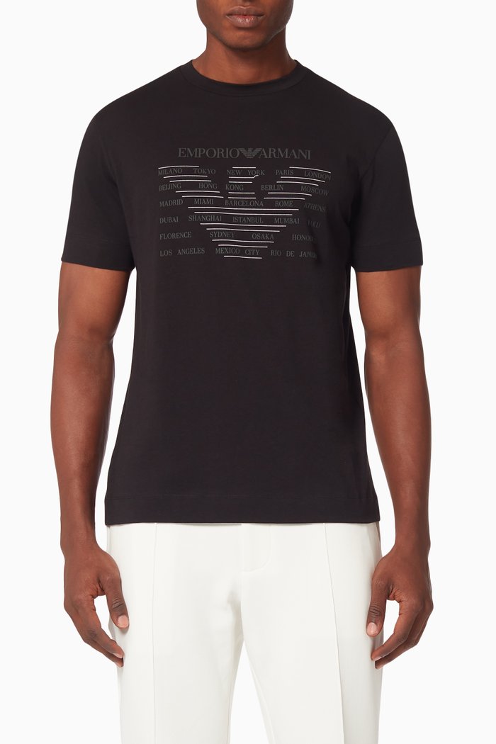 

EA Eagle Cities Jersey T-Shirt, Black