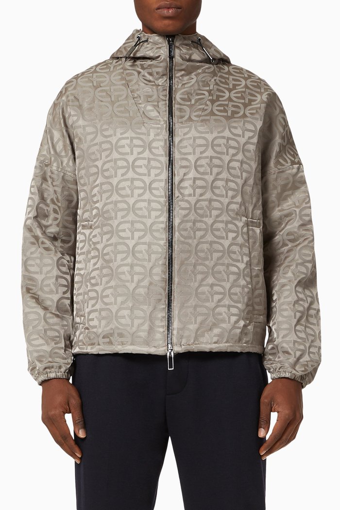 

EA Reacreate Lightweight Motif Jacket, Neutral