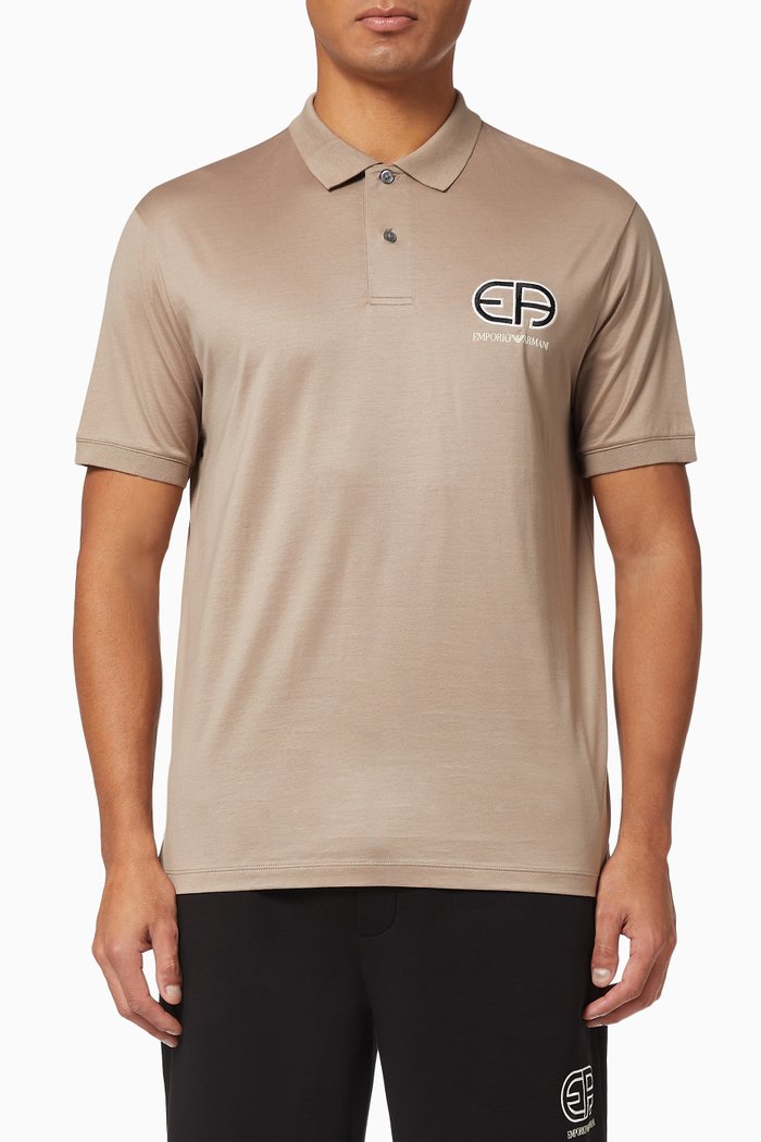 

Reacreate Capsule Collection Polo Shirt, Neutral
