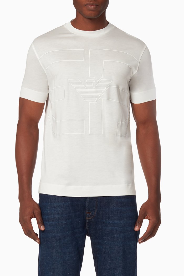 

EA Macro Reacreate Logo Jersey T-Shirt, White