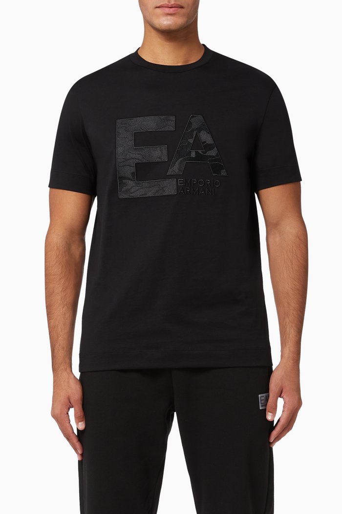 

EA Macro Camo Jersey T-Shirt, Black