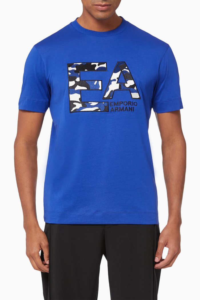 

EA Macro Camo Jersey T-Shirt, Blue