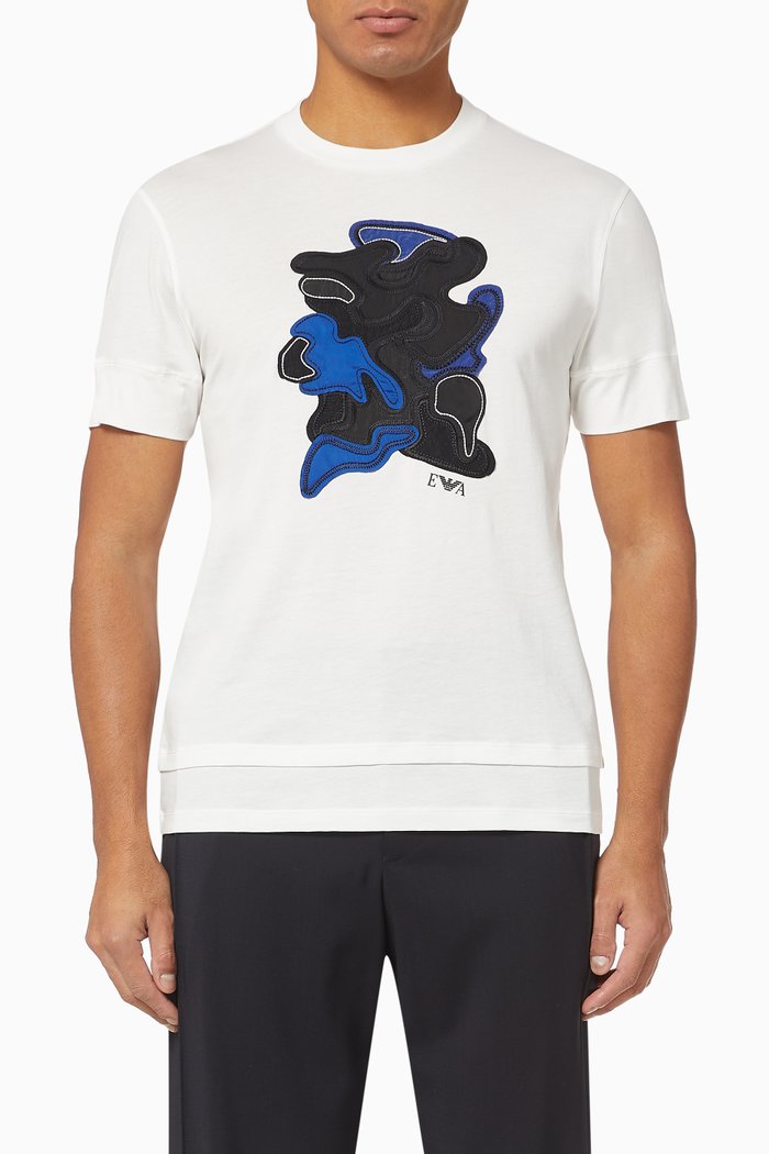 

EA Camo Patch Jersey T-Shirt, White