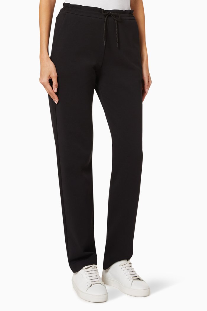 

Jersey Tapered Pants, Black