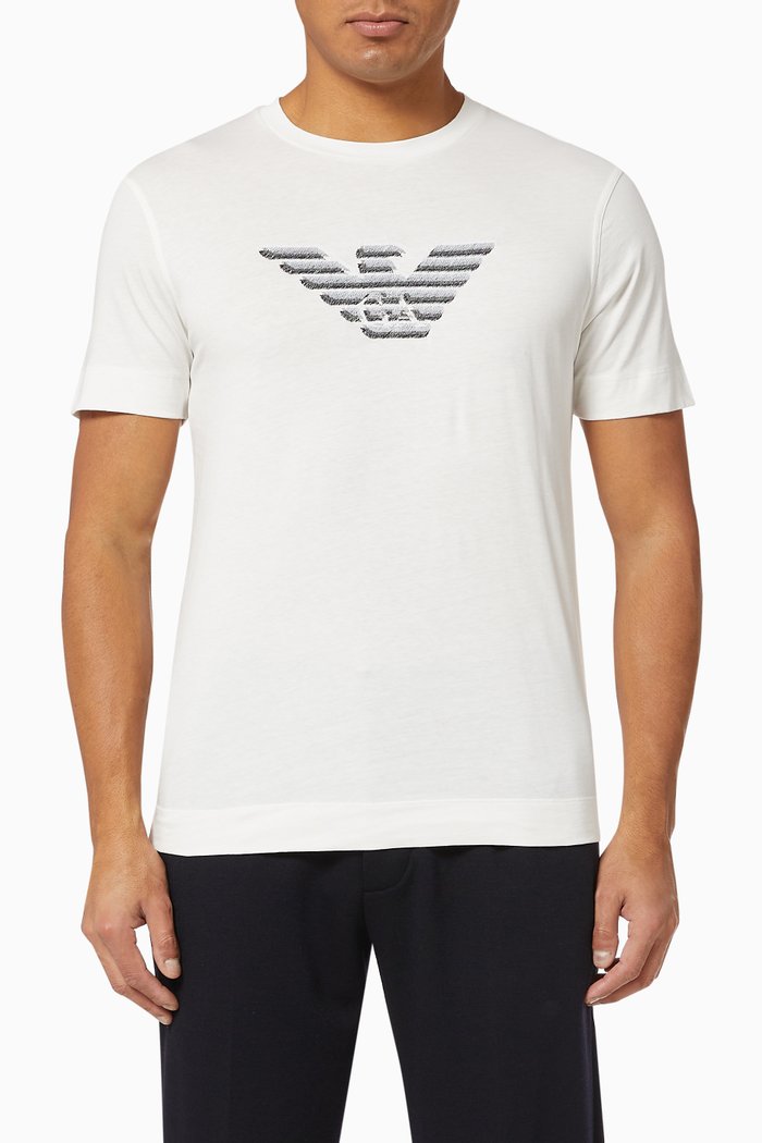 

EA 3D Eagle Jersey T-Shirt, White