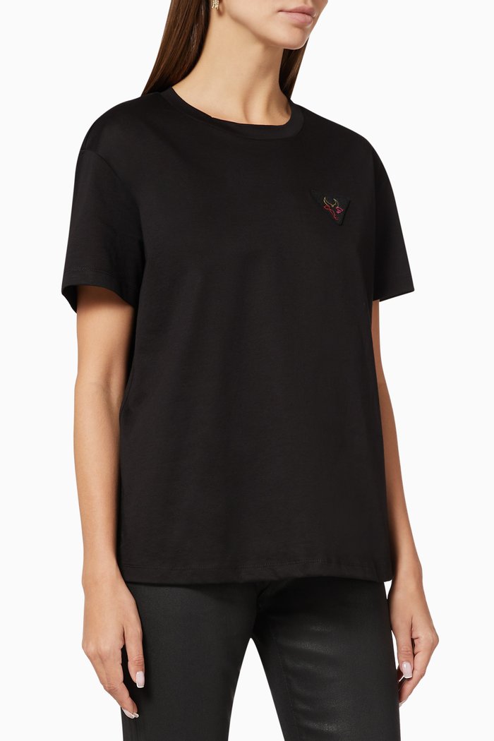 

Chinese New Year Ox Jersey T-Shirt, Black