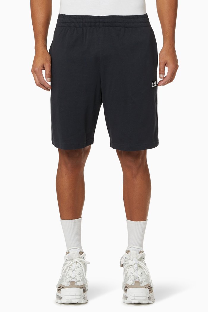 

EA7 Core Identity Jersey Shorts, Blue