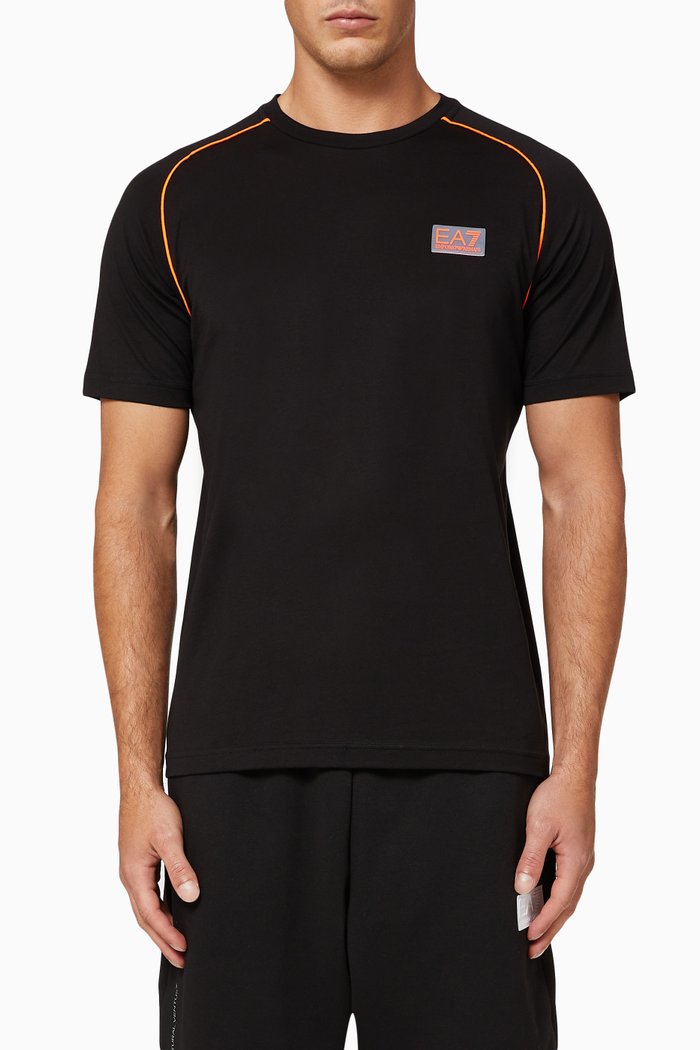 

EA7 Core Identity Jersey T-shirt, Black