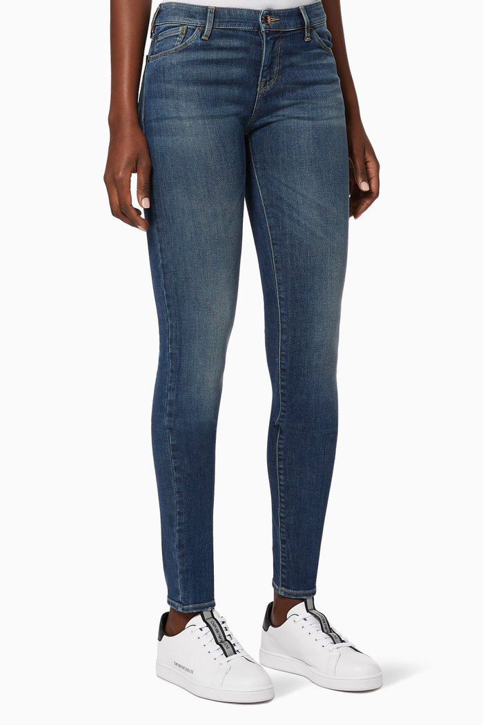 

Vintage Push Up Denim Jeans, Blue
