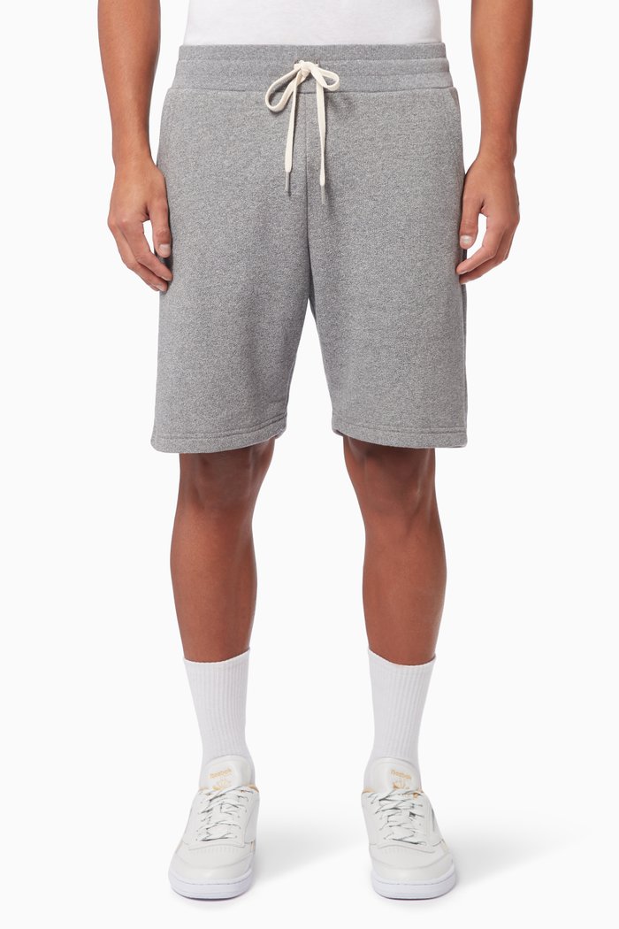 

Crimson Shorts in Cotton, Grey
