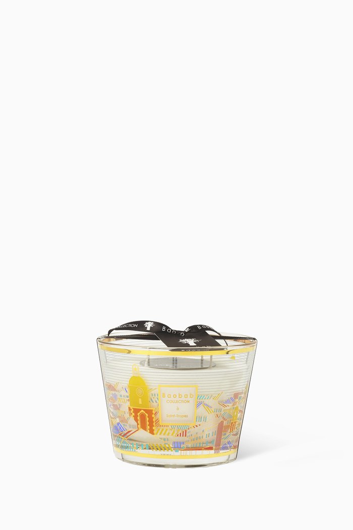 

My First Baobab Saint-Tropez Max 10 Scented Candle, 500g, Multicolour