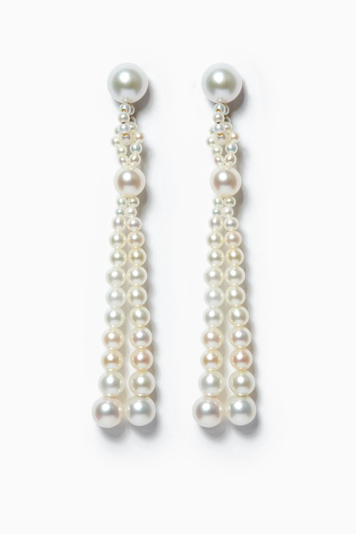 

Opera Pearl Earrings in 14kt Yellow Gold