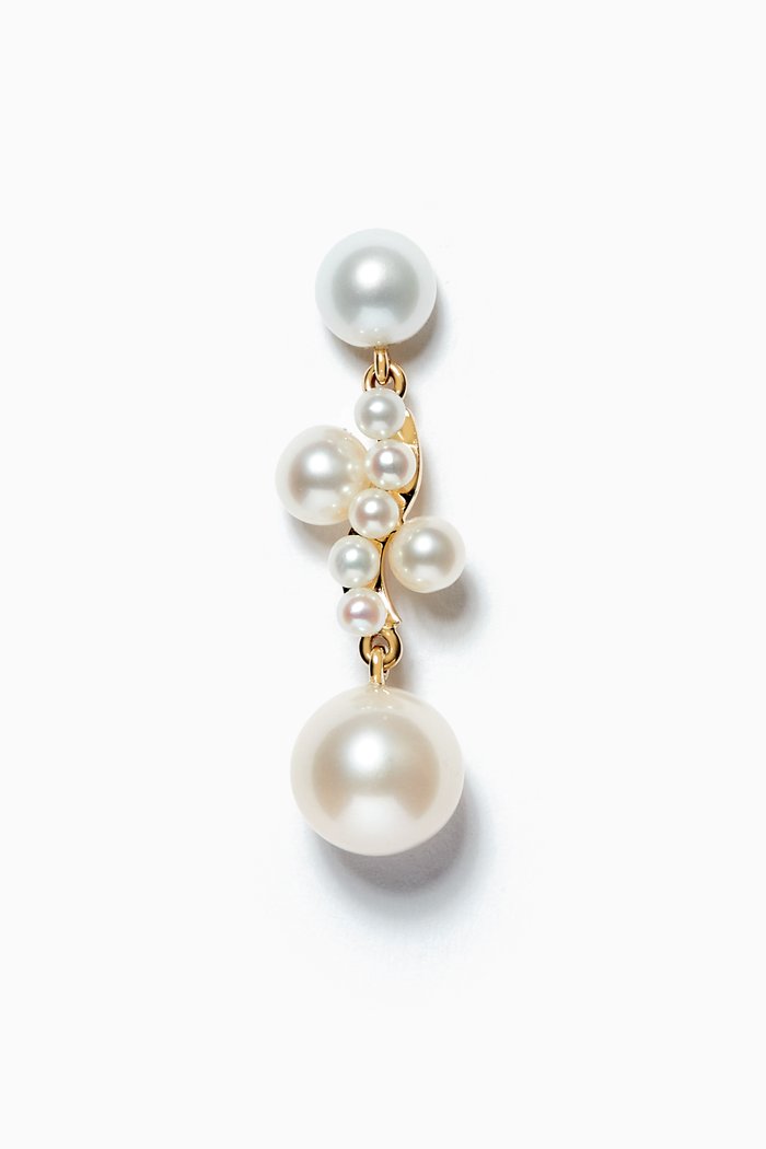 

Petite Ocean Perle Single Earring in 14kt Yellow Gold
