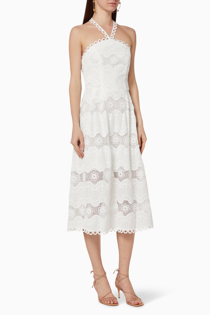 

Patchouli Midi Dress, White