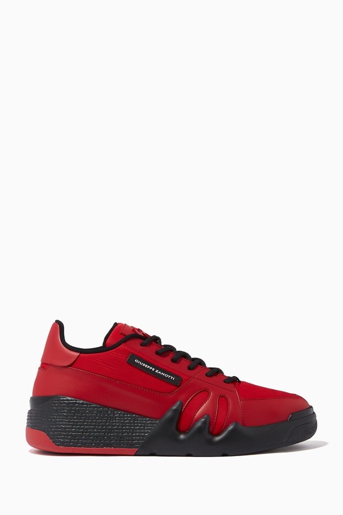 

Talon Sneakers in Leather, Red