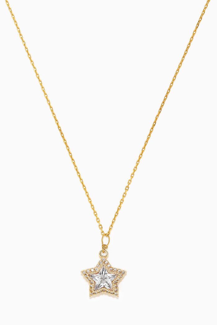 

Star Sparkle Pendant Necklace, Gold
